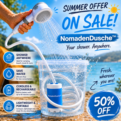 NomadenShower™ — Shower where every adventure begins!