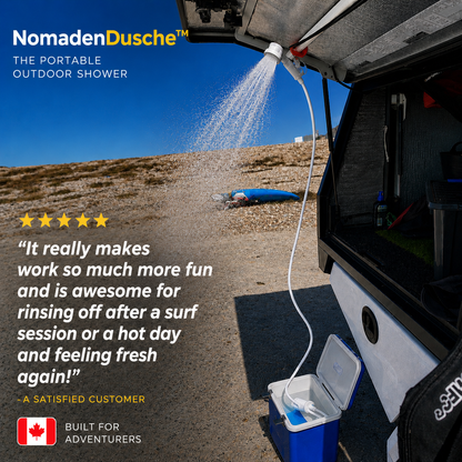 NomadenShower™ — Shower where every adventure begins!