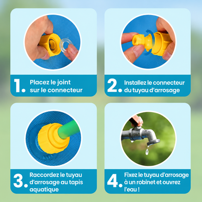 Aquapatte™ — Leur coin fraîcheur préféré tout l’été.