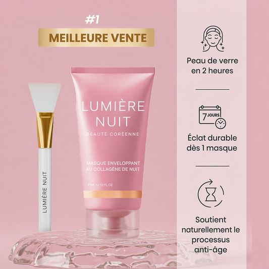 Lumière Nuit™ — Masque collagène éclat nocturne