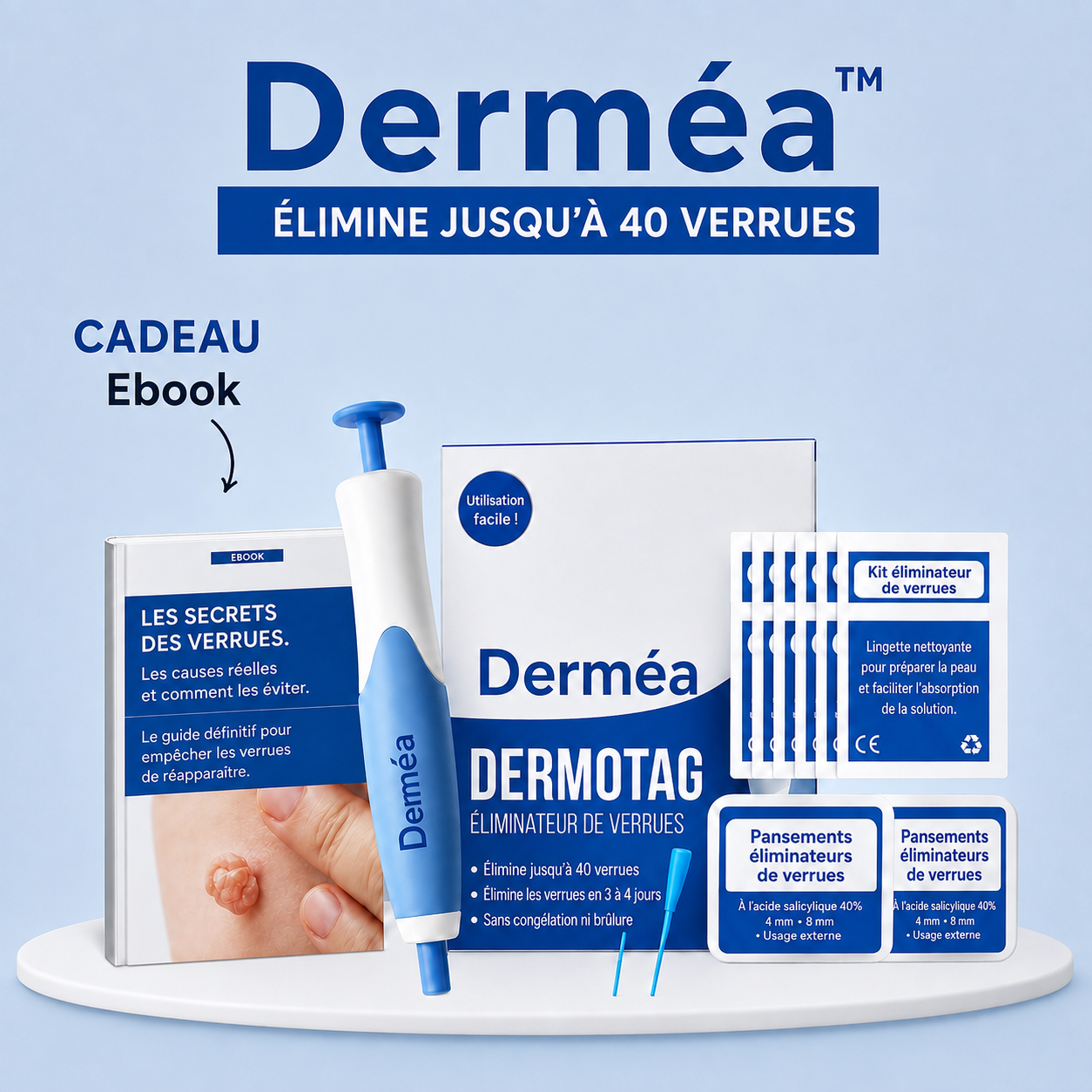 Derméa™ — Kit Anti-Acrochordons Sans Douleur