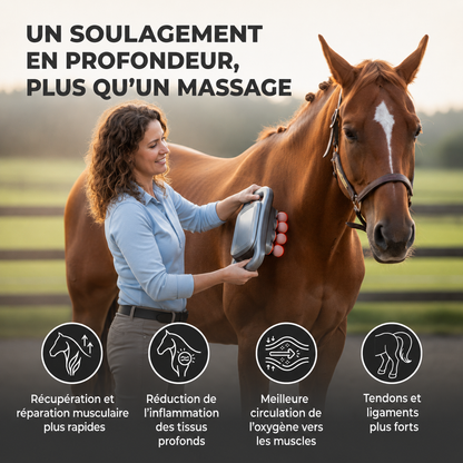 EquiGlow™ — Offrez à votre cheval une récupération d’exception