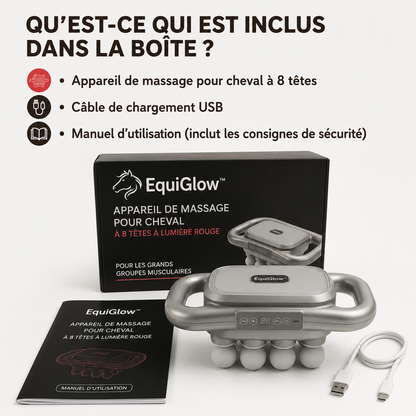 EquiGlow™ — Offrez à votre cheval une récupération d’exception