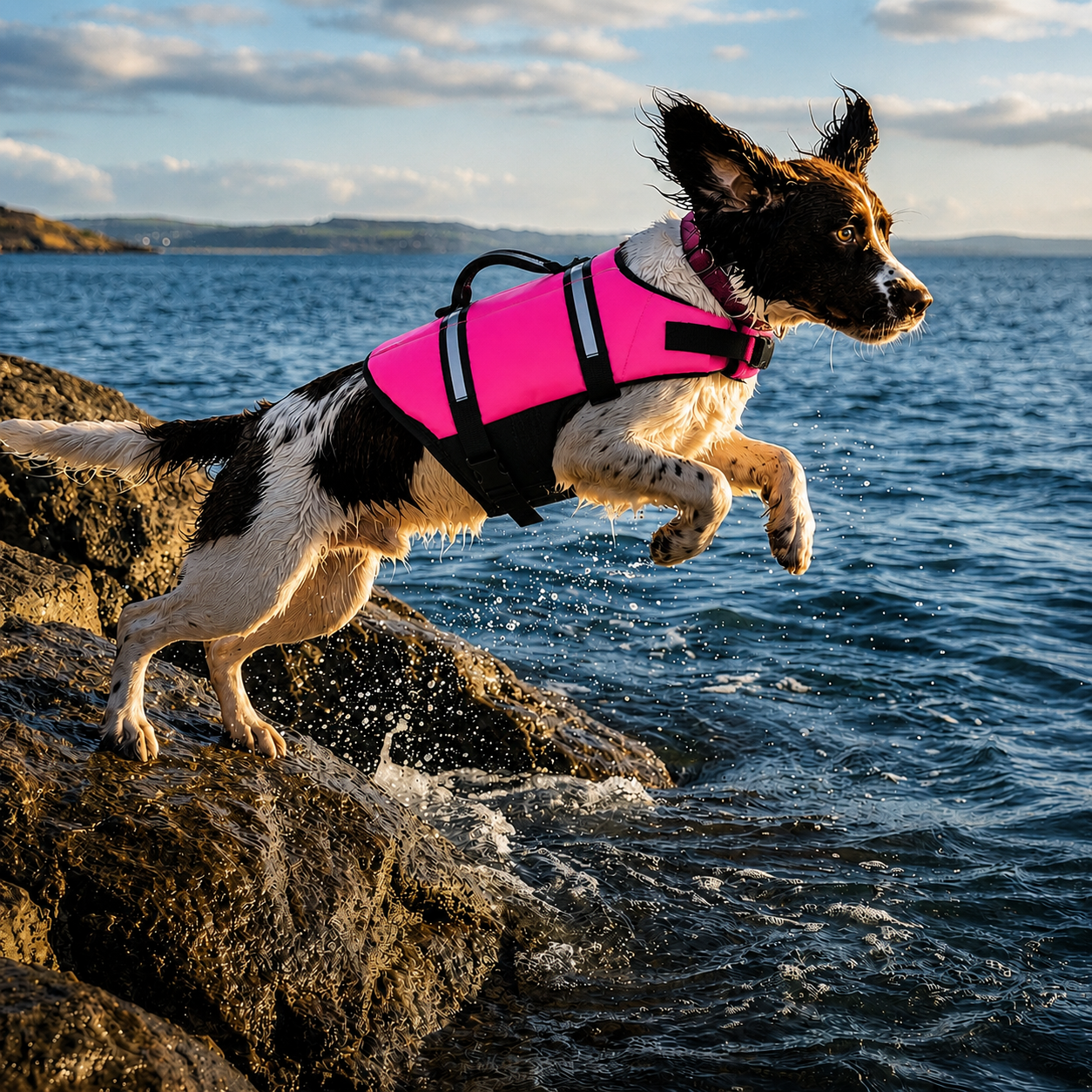 Caniflot™ — La sécurité de votre chien à chaque baignade.