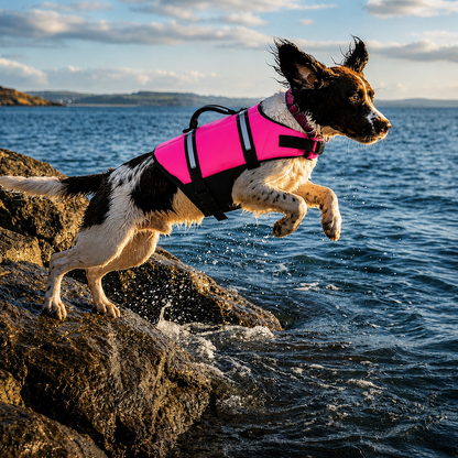 Caniflot™ — La sécurité de votre chien à chaque baignade.