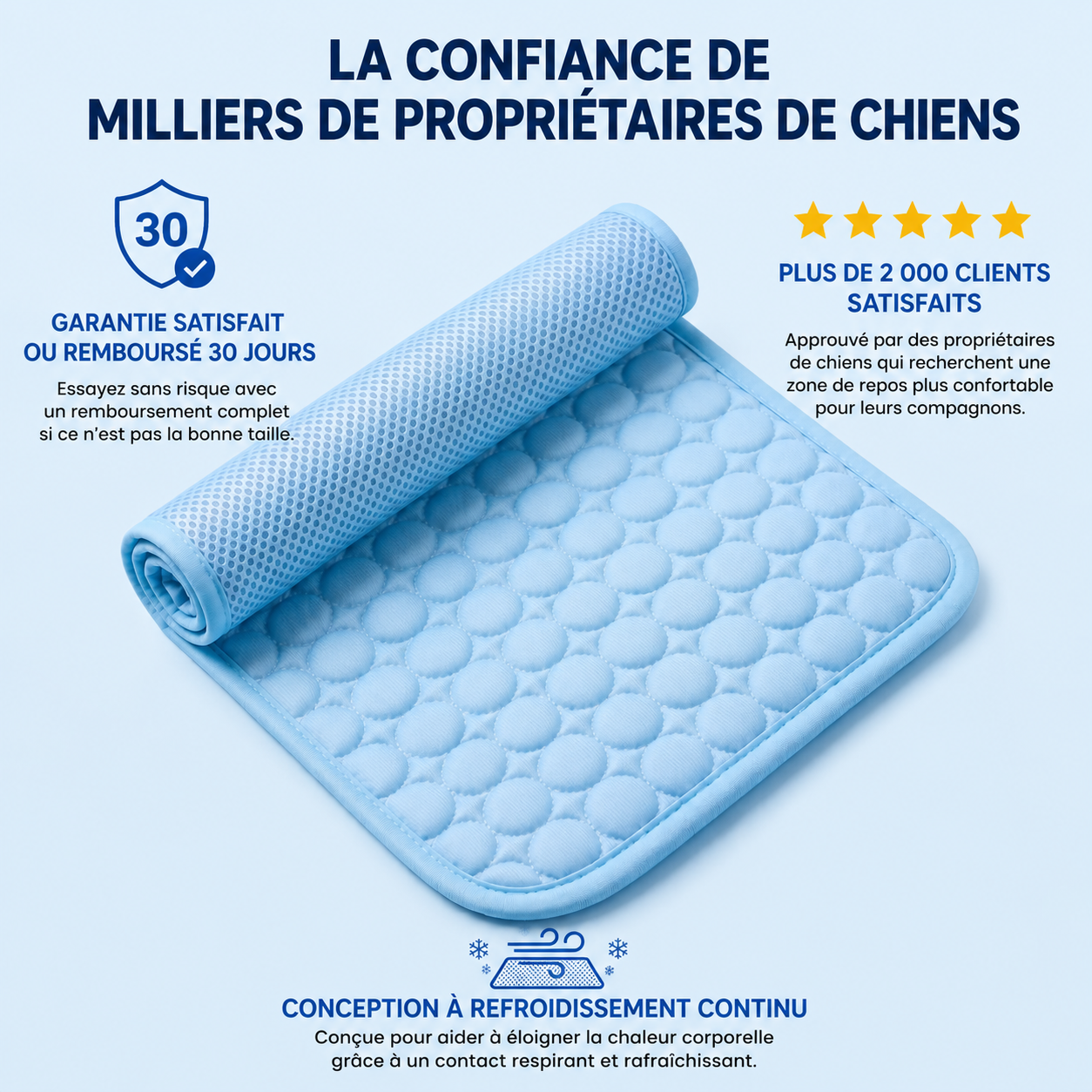 Frescéo™ — Leur endroit préféré pendant les fortes chaleurs.