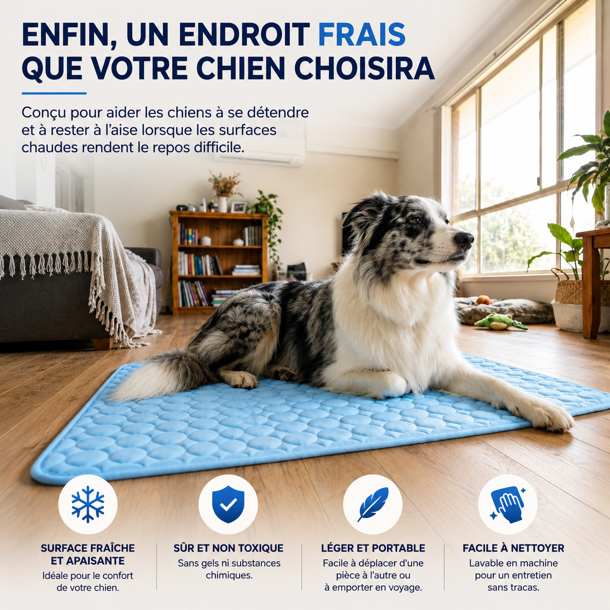 Frescéo™ — Leur endroit préféré pendant les fortes chaleurs.