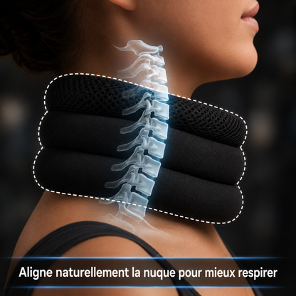 Nuqalm™ — Le collier cervical qui redonne des nuits sans ronflement
