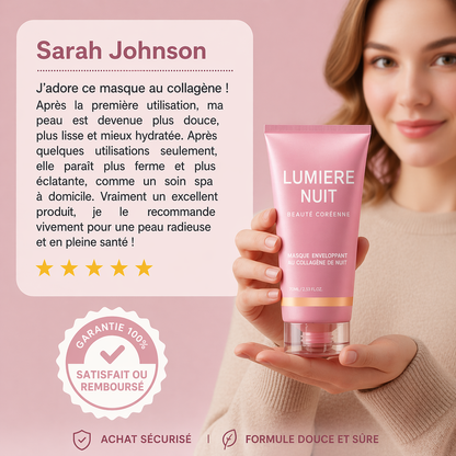 Lumière Nuit™ — Masque collagène éclat nocturne