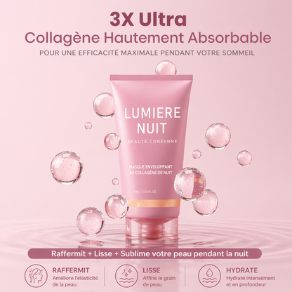 Lumière Nuit™ — Masque collagène éclat nocturne