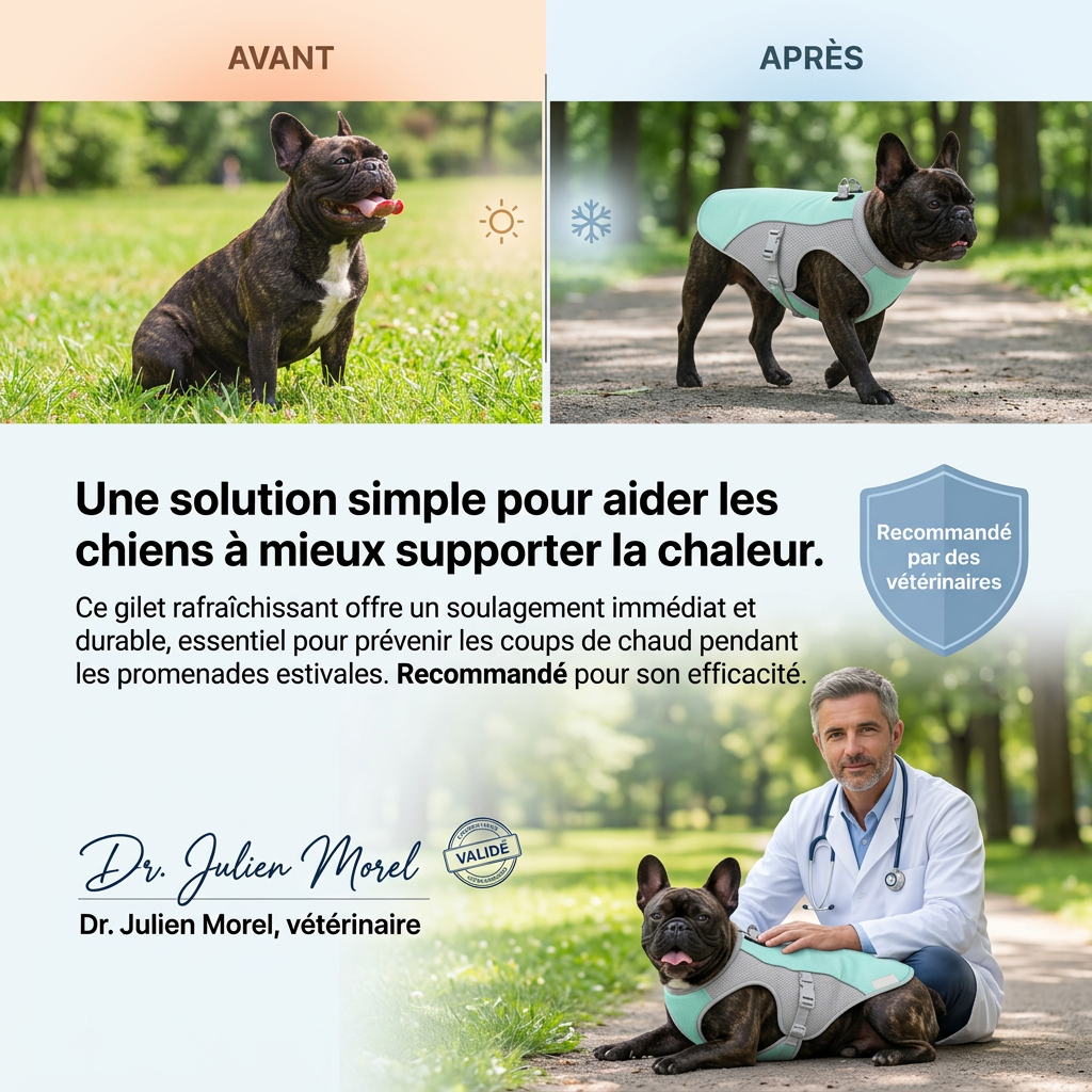 CoolPatte™ — La fraîcheur pour chaque balade.