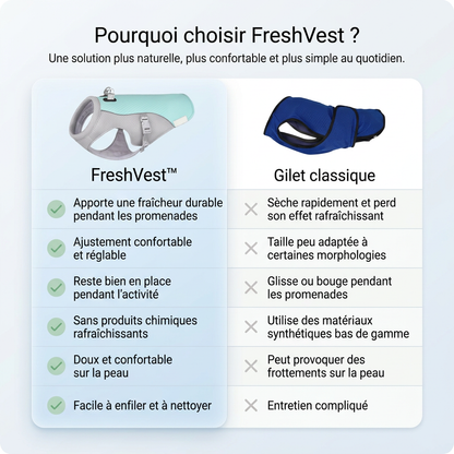 CoolPatte™ — La fraîcheur pour chaque balade.